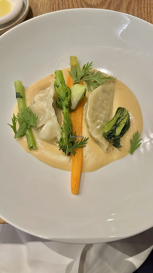 Vegetable gyozas  at Nuances - Restaurant in Nice