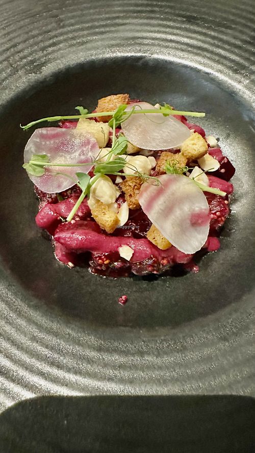 Beet tartare   at Nuances - Restaurant in Nice