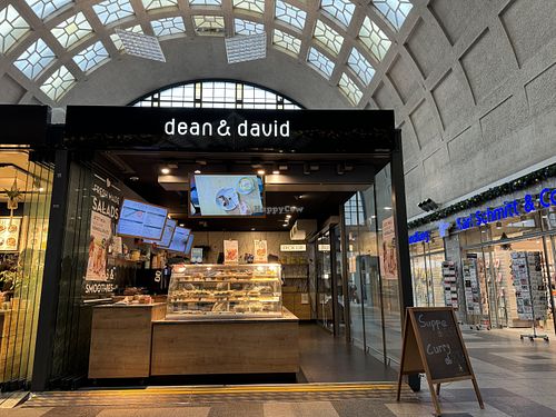 store front  at Dean & David - Hbf in Karlsruhe