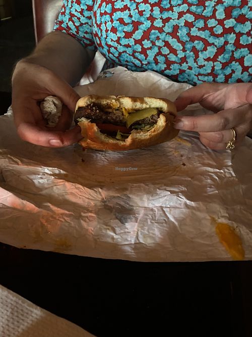Burger  at Slutty Vegan in Dallas