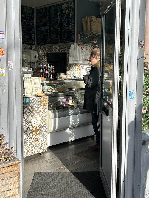 Counter  at Fennec & Parsley in North London
