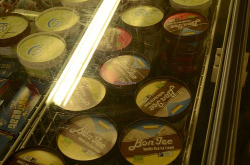 Vegan ice creams at Mahemarket - Parim Pood in Tallinn