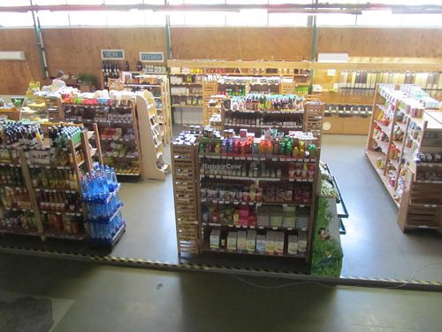 interior, taken from buffet upstairs at Mahemarket - Parim Pood in Tallinn