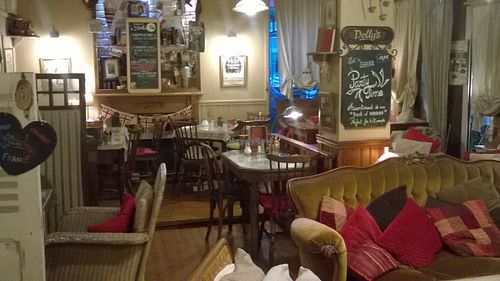 salle de restaurant at Le Dolly's in Caen