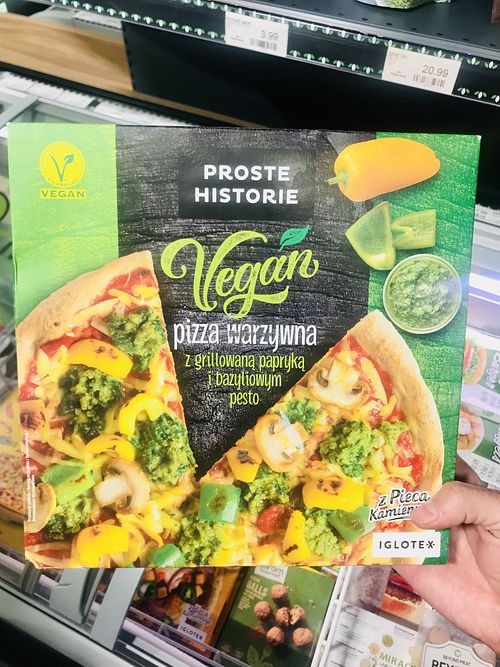 Vegan pizza   at Parkmart in Sofia
