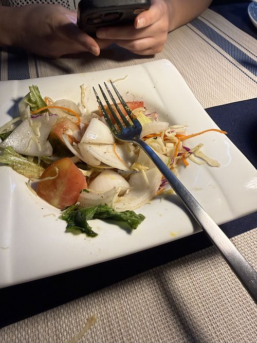 Doesn’t look like much but tastes great, very fresh!   at Zaika Indian Cuisine  in Heredia