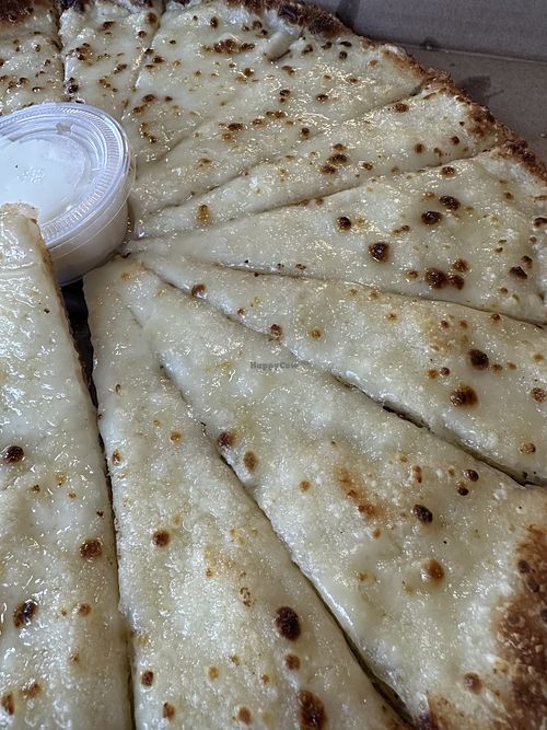 Vegan garlic fingers   at Mama Evelyn Pizzeria  in Greenwood