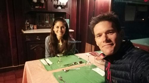 anxiously awaiting dinner at Centro Tinkuy - Gracias a la Vida Association in Sintra