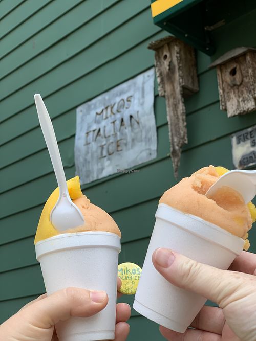  at Miko's Italian Ice in Chicago