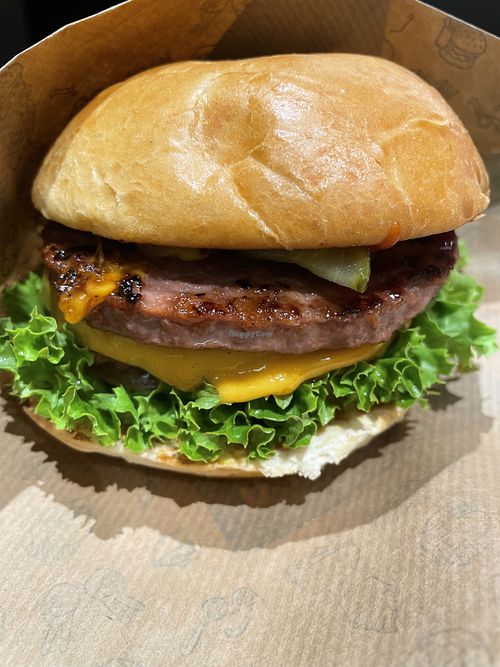 Double Cheeze Burger  at VINCENT - Hbf Leipzig in Leipzig