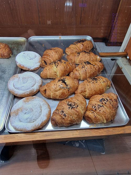 Both vegan at Forn De Pa Lleida in Barcelona