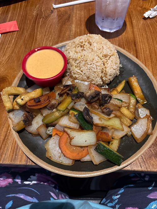 Hibachi vegetable   at Saku Sushi in Rocky Mount