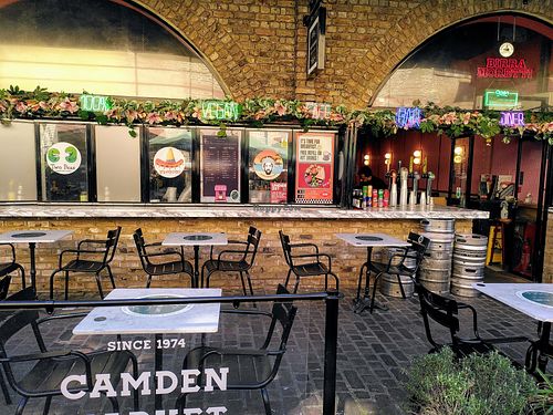 Eat-in space at Meat The Vegans in North West London