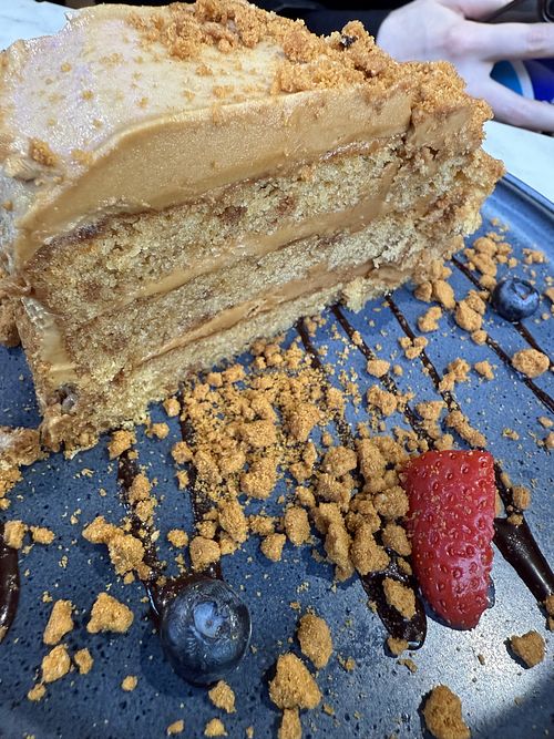 cake  at Meat The Vegans in North West London