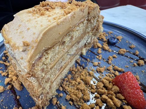 cake  at Meat The Vegans in North West London