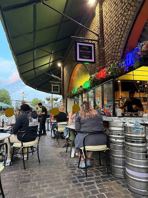   at Meat The Vegans in North West London