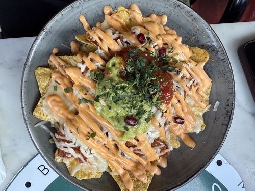 nachos  at Meat The Vegans in North West London