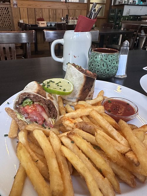 Seitan Döner Dürüm  at Mathilda Vegan in Munich