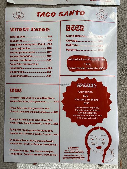   at Taco Santo in Mexico City