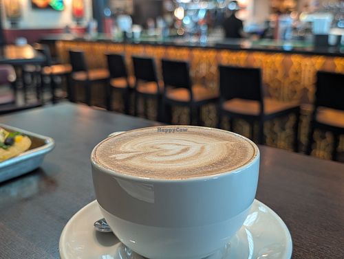 Oat flattie at DXB - Hard Rock Cafe - T3 - B in Dubai