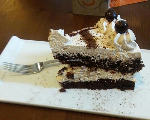 Wonderful cake at Veganima at Veganima in Arco