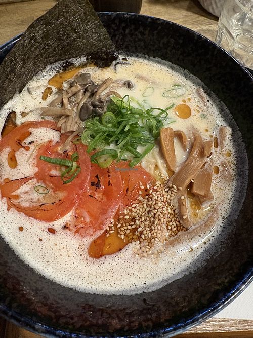 Vegan ramen  at Parco Ramen in Moonee Ponds
