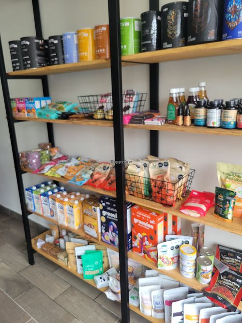 Products at Mr. Tofu in Tijuana