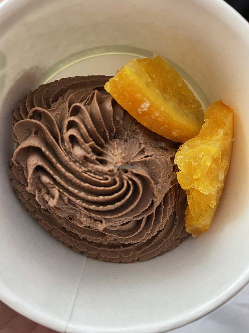 Chocolate Mousse (vegan)  at Twisted Carrot in Plattsburgh