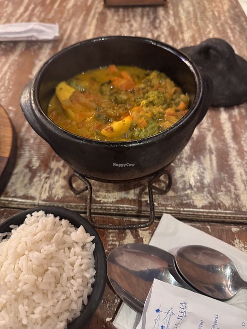 Vegan moqueca   at Casarão da Ilha in Angra Dos Reis