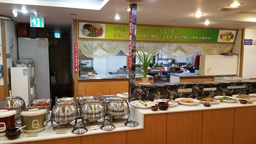 Buffet at Vegetarian Buffet of Mija Kim in Busan