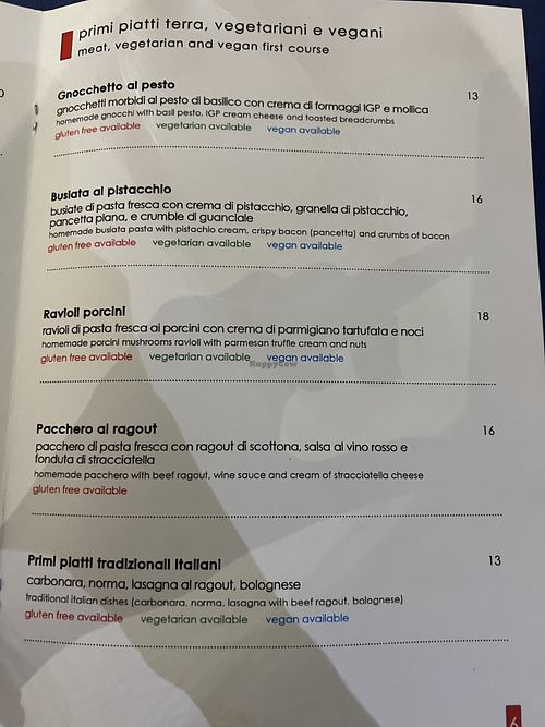   at Due Pistacchi Restaurant in Catania