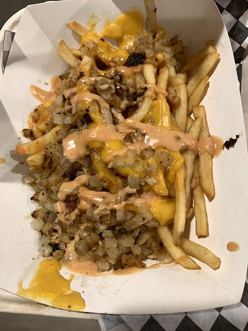 Fully loaded fries   at Vegan Vatoz in Riverside