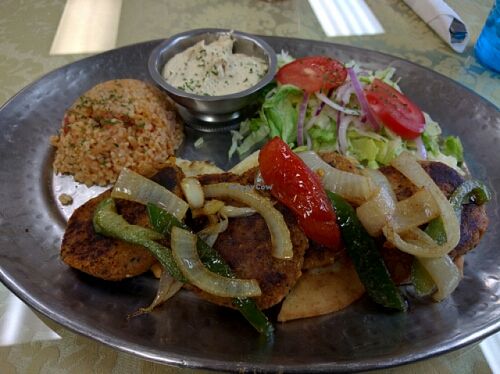 Vegan kofta  at Smyrna Mediterranean Cuisine in Fredericksburg