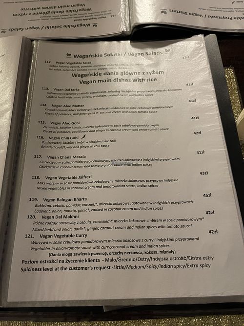   at Restauracja Laxmi in Lodz