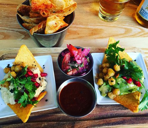 veggie/vegan combo starter  at The Mex in St Ives