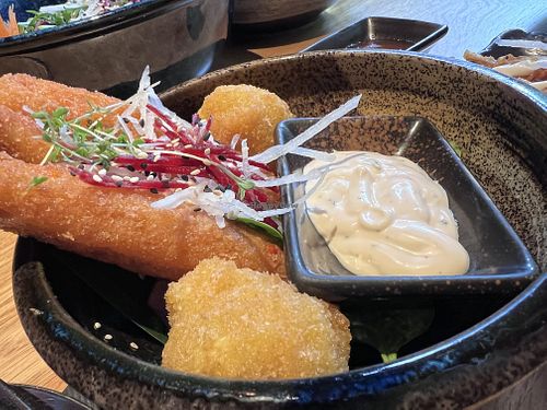 tempura veg  at Ginya Vegan House  in Hamburg