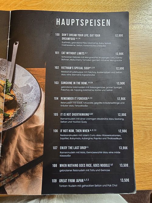 main dishes  at Ginya Vegan House  in Hamburg