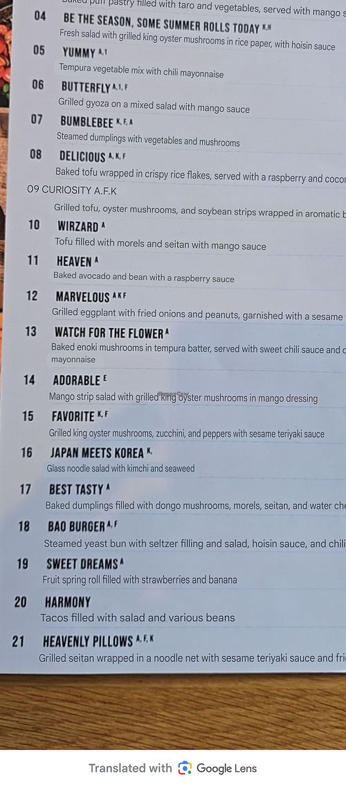 starters  at Ginya Vegan House  in Hamburg