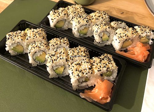 Avocado Maki  at Yuan Asiatische Restaurant in Feldkirch