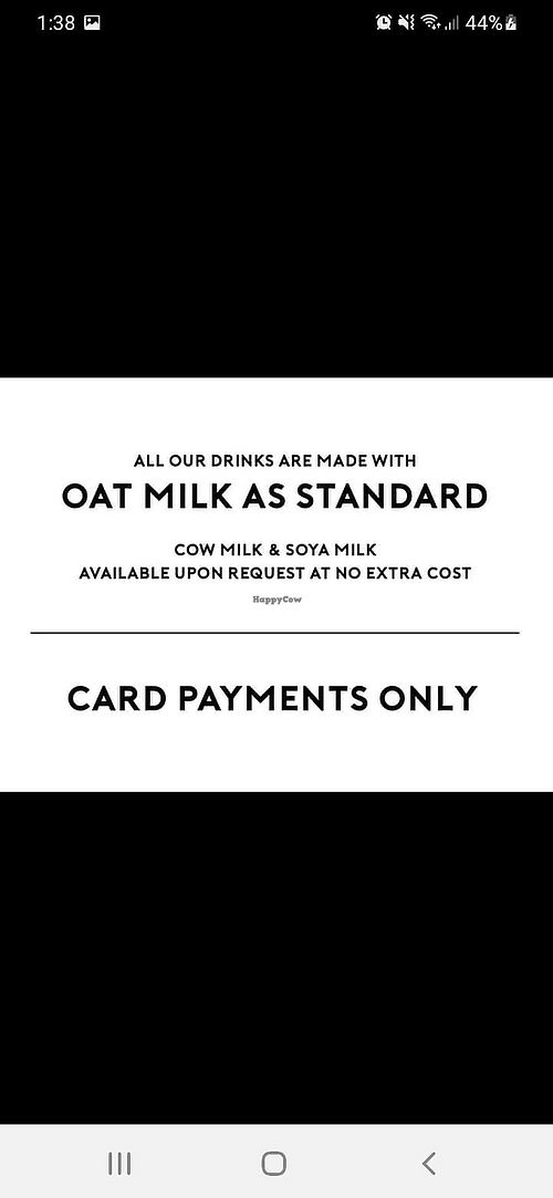 The standard 👍 at Prism Coffee in Gateshead