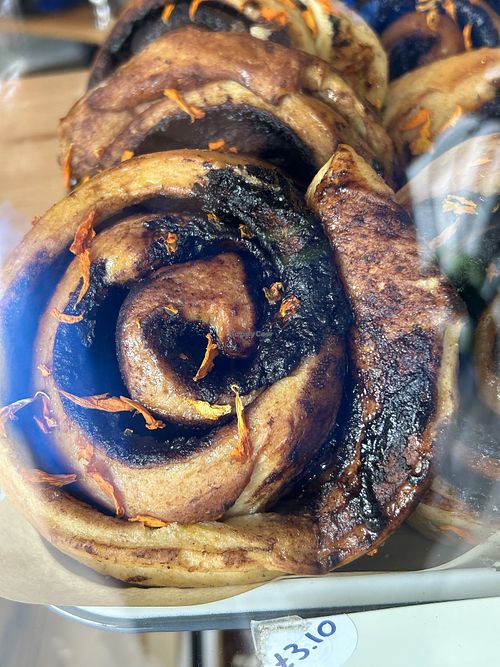 Cinnamon buns   at Prism Coffee in Gateshead