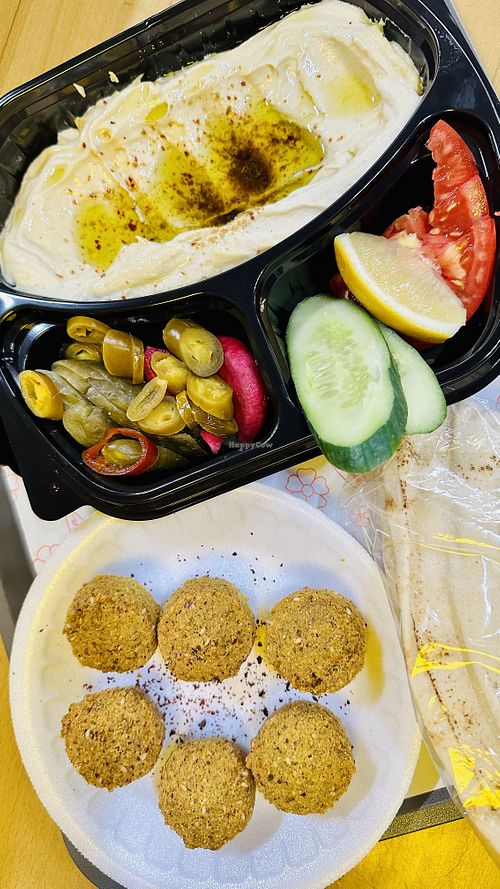   at Flora Falafel in Istanbul