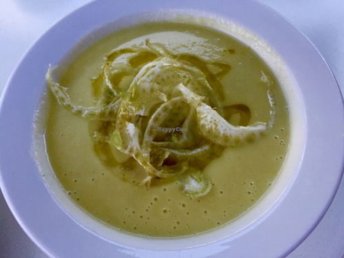 Lemony Zucchini Bisque at Greens and Vines in Honolulu