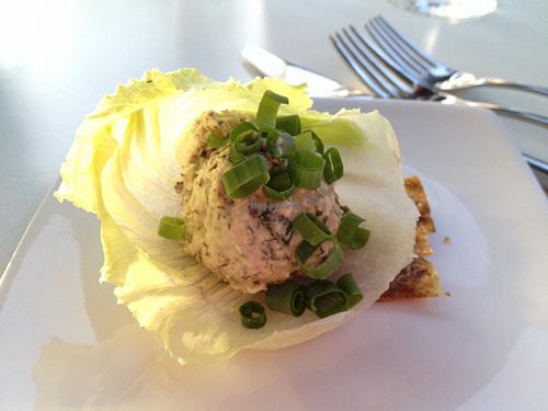 Not Tuna on Bread at Greens and Vines in Honolulu