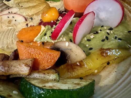 veggies  at Blaupause in Luebeck