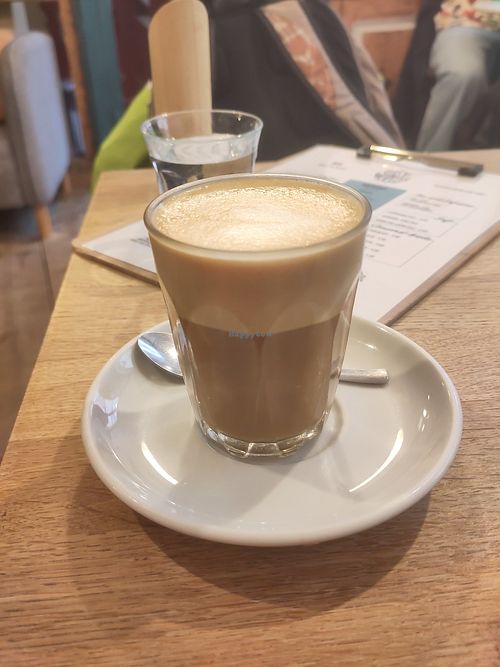 Flat white at Café Bretelles - Petite France in Strasbourg
