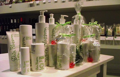 Organic cosmetics at Green Earth in Sofia