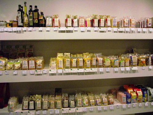 Seeds,grains and oils  at Green Earth in Sofia