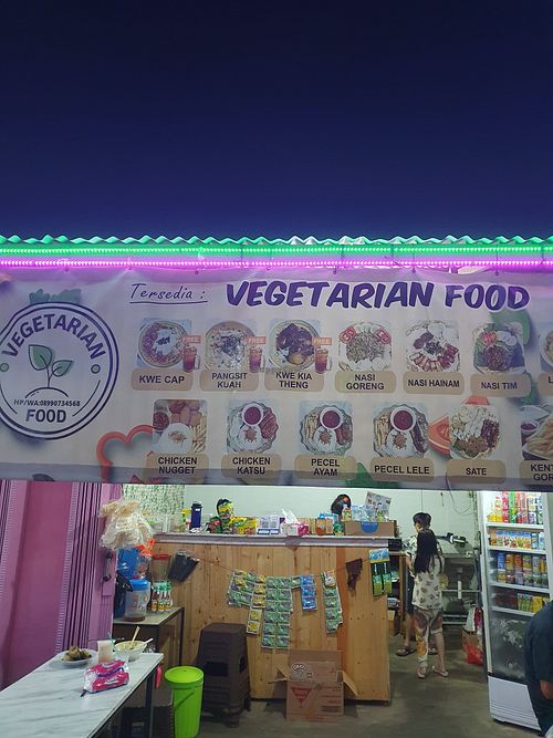 Stall located at corner at Vegetarian Food - Mandiri Food Court in 