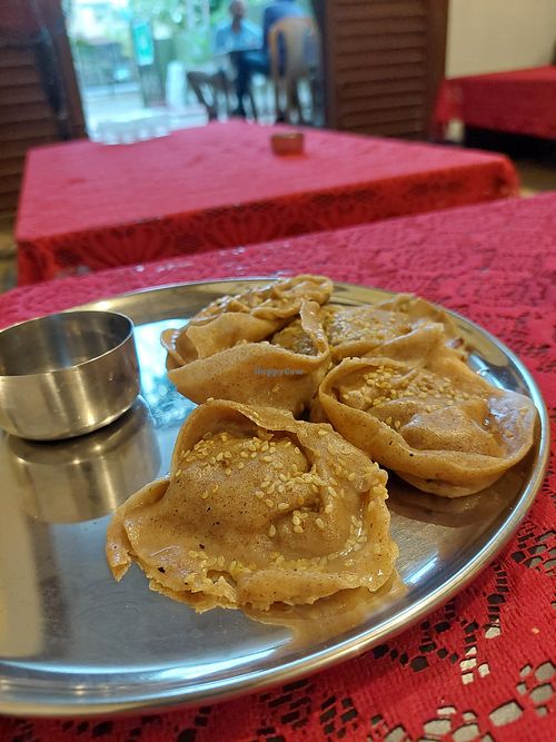   at Govinda's Yogi Cafe in Mysore